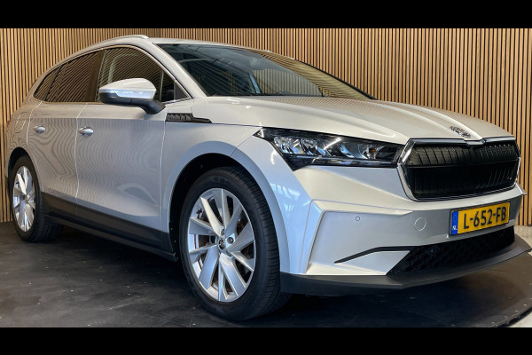 Škoda ENYAQ iV 60|90% SOH|1/2 LEDER|APPLE CARPLAY|ANDROID AUTO|NAVIGATIE|CAMERA|CLIMATE+CRUISE CONTROL|NL-AUTO|NAP|1 EIG|INCL.BTW|