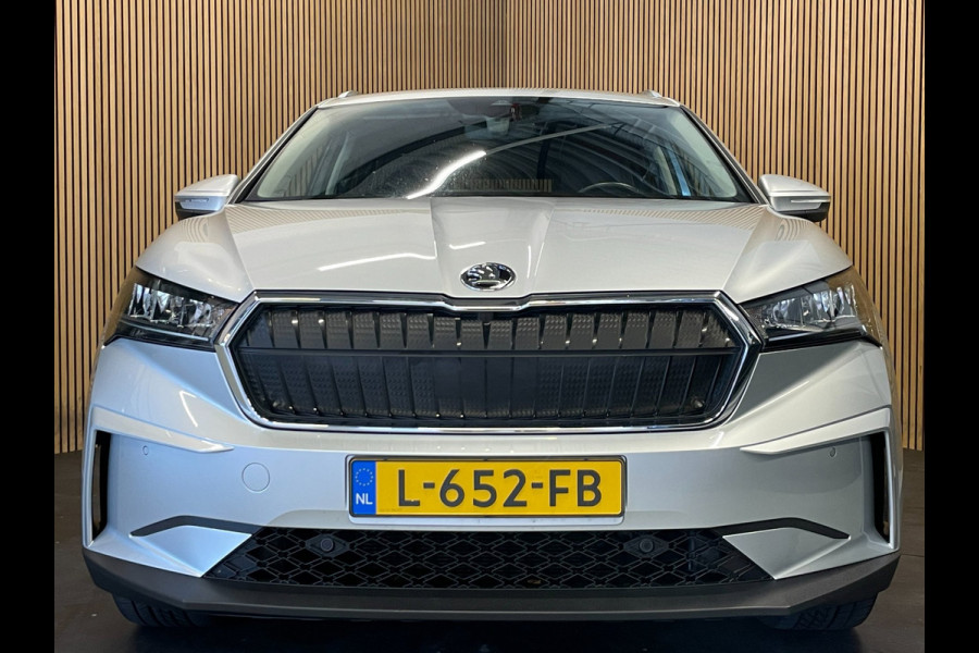 Škoda ENYAQ iV 60|90% SOH|1/2 LEDER|APPLE CARPLAY|ANDROID AUTO|NAVIGATIE|CAMERA|CLIMATE+CRUISE CONTROL|NL-AUTO|NAP|1 EIG|INCL.BTW|