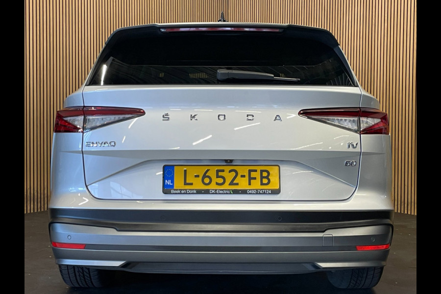 Škoda ENYAQ iV 60|90% SOH|1/2 LEDER|APPLE CARPLAY|ANDROID AUTO|NAVIGATIE|CAMERA|CLIMATE+CRUISE CONTROL|NL-AUTO|NAP|1 EIG|INCL.BTW|