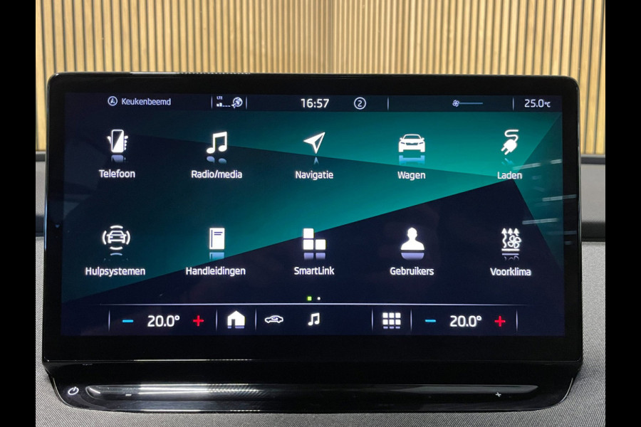 Škoda ENYAQ iV 60|90% SOH|1/2 LEDER|APPLE CARPLAY|ANDROID AUTO|NAVIGATIE|CAMERA|CLIMATE+CRUISE CONTROL|NL-AUTO|NAP|1 EIG|INCL.BTW|