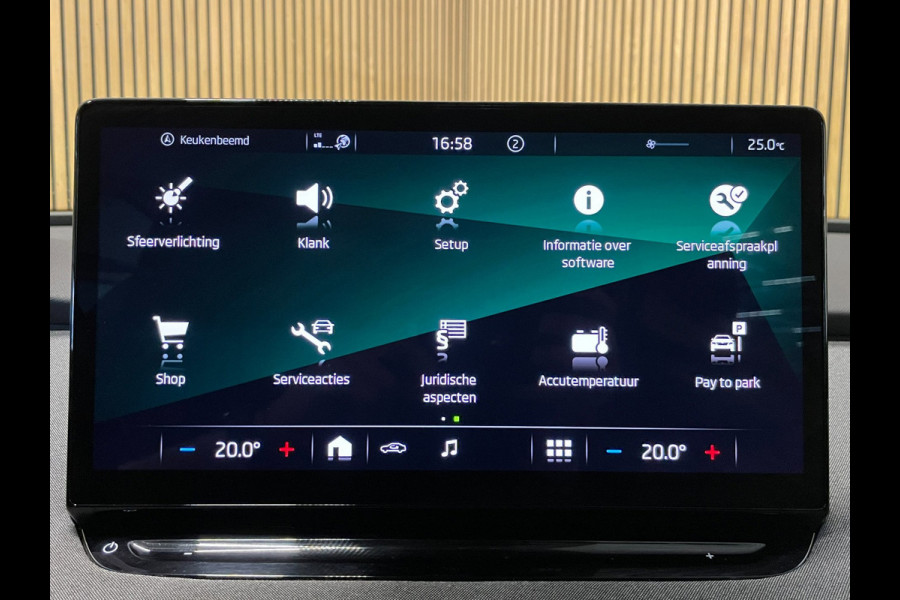 Škoda ENYAQ iV 60|90% SOH|1/2 LEDER|APPLE CARPLAY|ANDROID AUTO|NAVIGATIE|CAMERA|CLIMATE+CRUISE CONTROL|NL-AUTO|NAP|1 EIG|INCL.BTW|