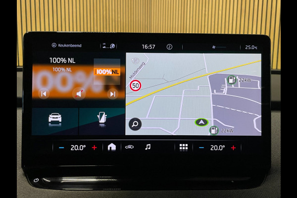 Škoda ENYAQ iV 60|90% SOH|1/2 LEDER|APPLE CARPLAY|ANDROID AUTO|NAVIGATIE|CAMERA|CLIMATE+CRUISE CONTROL|NL-AUTO|NAP|1 EIG|INCL.BTW|