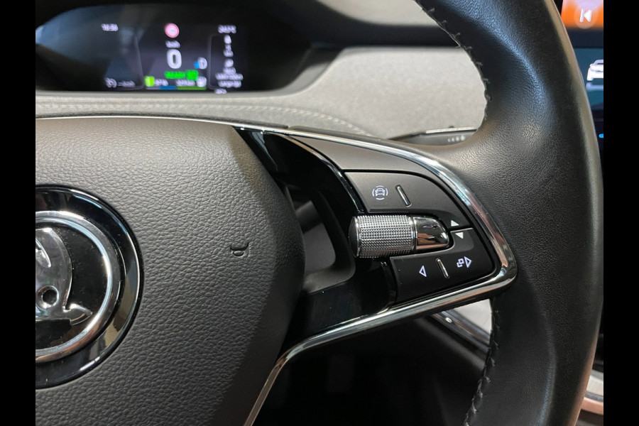 Škoda ENYAQ iV 60|90% SOH|1/2 LEDER|APPLE CARPLAY|ANDROID AUTO|NAVIGATIE|CAMERA|CLIMATE+CRUISE CONTROL|NL-AUTO|NAP|1 EIG|INCL.BTW|