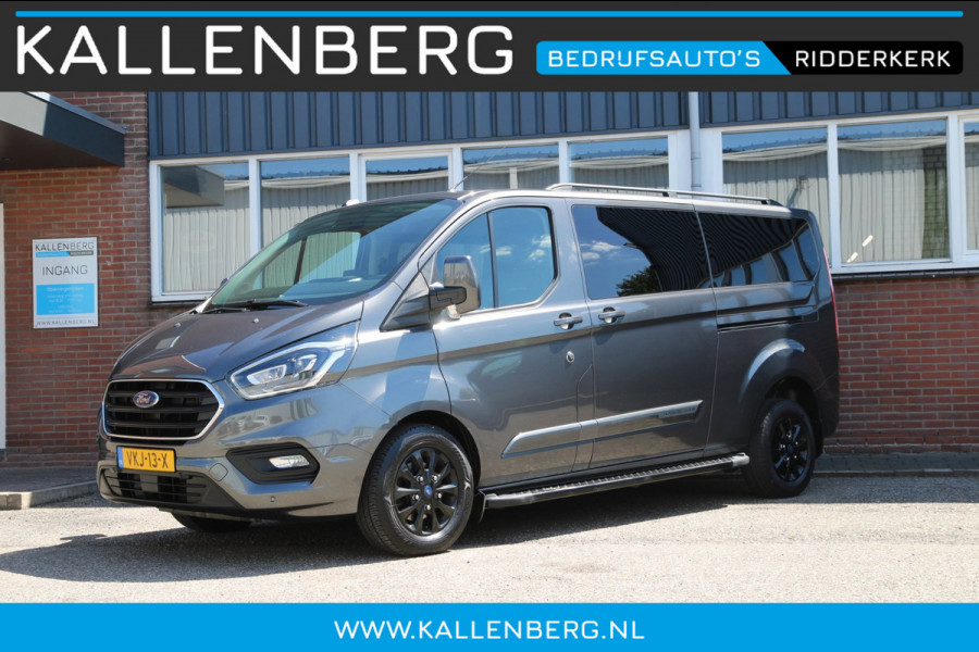 Ford Transit Custom 320 2.0 TDCI 130PK AUT L2H1 Platinum Edition DC / 5 pers / Trekhaak
