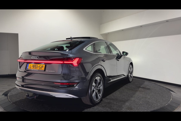 Audi e-tron Sportback 55 quattro Business edition Plus 95 kWh Leder interieur | Pano dak | Trekhaak | SOH 92,3 %