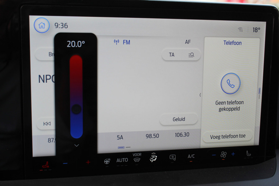 Ford E-Transit Courier Trend 44 kWh 100kW/136pk Winterpack, Camera, Cruise Control, Sync 4 13", Carplay/Android