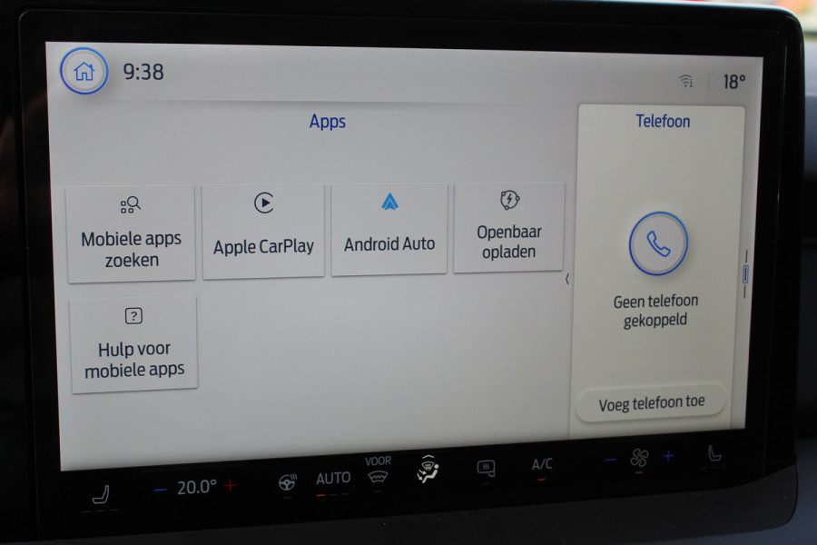 Ford E-Transit Courier Trend 44 kWh 100kW/136pk Winterpack, Camera, Cruise Control, Sync 4 13", Carplay/Android