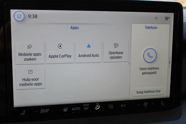Ford E-Transit Courier Trend 44 kWh 100kW/136pk Winterpack, Camera, Cruise Control, Sync 4 13", Carplay/Android