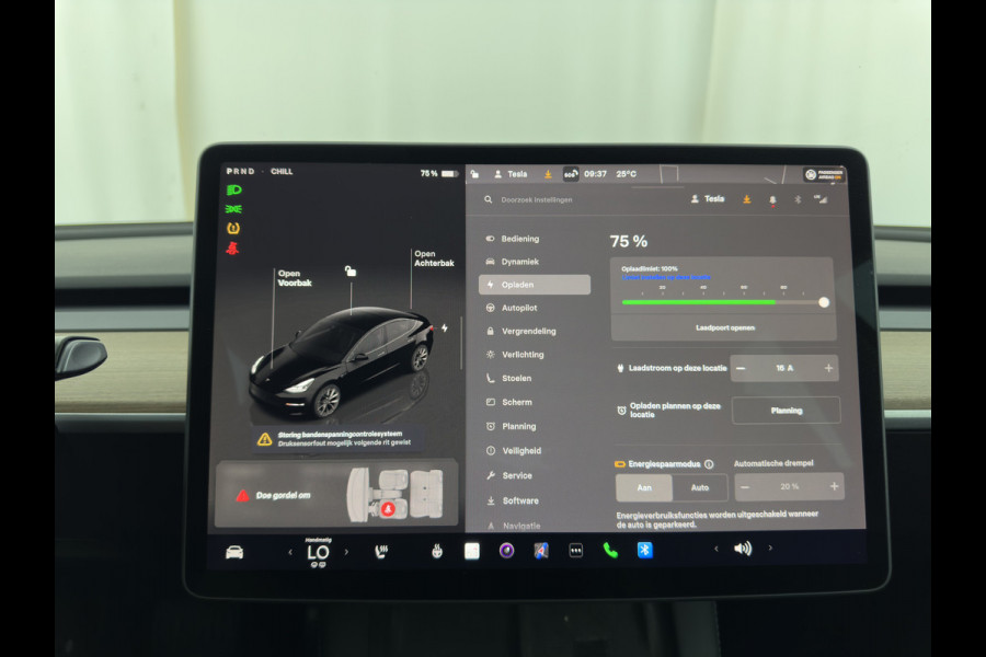 Tesla Model 3 Standard RWD Plus 60 kWh [3-Fase-11kW] {SoH-90%} (INCL-BTW) Aut. *PANO | AUTOPILOT | LEATHER | KEYLESS | FULL-LED | MEMORY-PACK | TOPVIEW | DAB | CARPLAY | DIGI-COCKPIT | LANE-ASSIST | HEATED- COMFORTSEATS | 19"ALU*