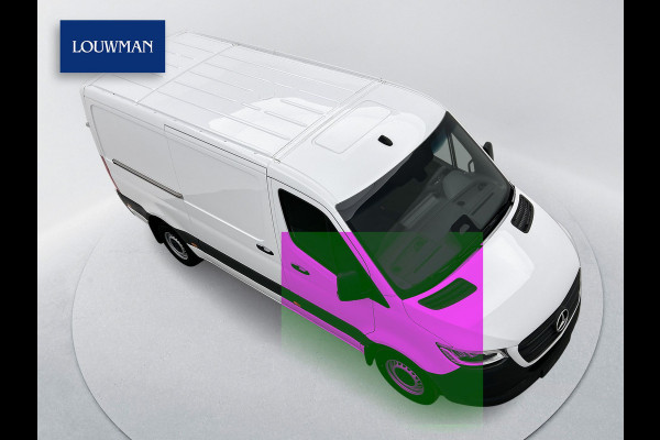 Mercedes-Benz Sprinter 319 1.9 CDI L2 Pro Navigatie Parkeerpakket Trekhaak Betimmering BPM vrij Stoelverwarming