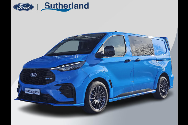 Ford Transit Custom 320 2.5 PHEV L1H1 MS-RT DC | Dubbele Cabine | Dubbele zijschuifdeur | Keyless entry | Lederen sportstoelen | Elektrische zijschuifdeur | Virtual cockpit | Fabrieksgarantie tm. 16-04-2029
