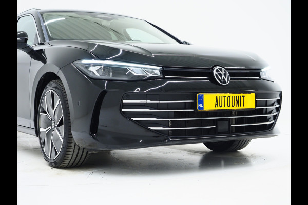 Volkswagen Passat Variant 1.5 eHybrid 204PK | Leder/Alcantara | Massage | Stoelkoeling | Trekhaak | HUD | 360 | Keyless