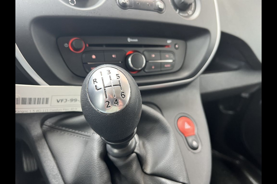 Renault Kangoo Maxi 1.5 Blue dCi 115pk E6 R-link BPM Vrij! Lease €168 p/m, Airco, Navi, PDC, 2x Schuifdeur, Trekhaak, Volledig onderhoudshistorie aanwezig