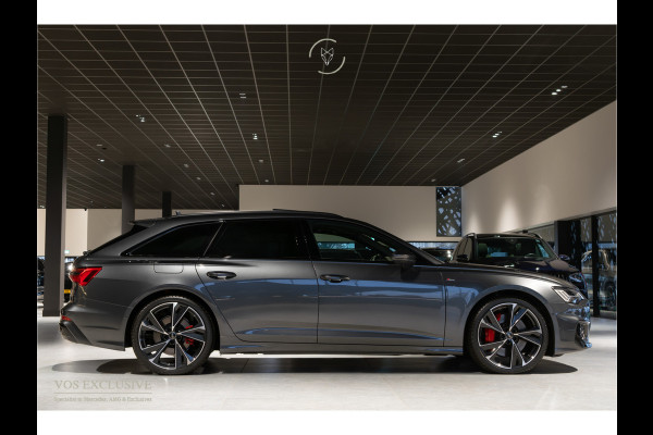 Audi A6 Avant 55 TFSI e quattro Pro Line S Competition B&O|Sportstoelen+|Comfortsleutel|HUD|Fijnnappa|21"|Zwart optiek
