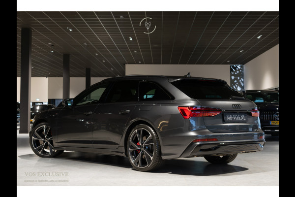 Audi A6 Avant 55 TFSI e quattro Pro Line S Competition B&O|Sportstoelen+|Comfortsleutel|HUD|Fijnnappa|21"|Zwart optiek
