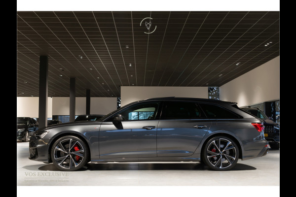Audi A6 Avant 55 TFSI e quattro Pro Line S Competition B&O|Sportstoelen+|Comfortsleutel|HUD|Fijnnappa|21"|Zwart optiek