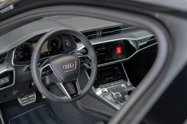 Audi A6 Avant 55 TFSI e quattro Pro Line S Competition B&O|Sportstoelen+|Comfortsleutel|HUD|Fijnnappa|21"|Zwart optiek