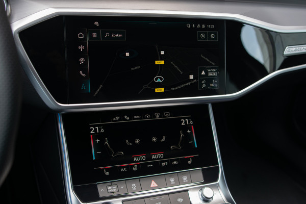 Audi A6 Avant 55 TFSI e quattro Pro Line S Competition B&O|Sportstoelen+|Comfortsleutel|HUD|Fijnnappa|21"|Zwart optiek