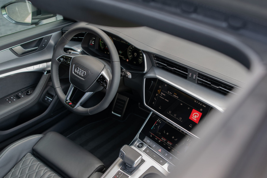 Audi A6 Avant 55 TFSI e quattro Pro Line S Competition B&O|Sportstoelen+|Comfortsleutel|HUD|Fijnnappa|21"|Zwart optiek