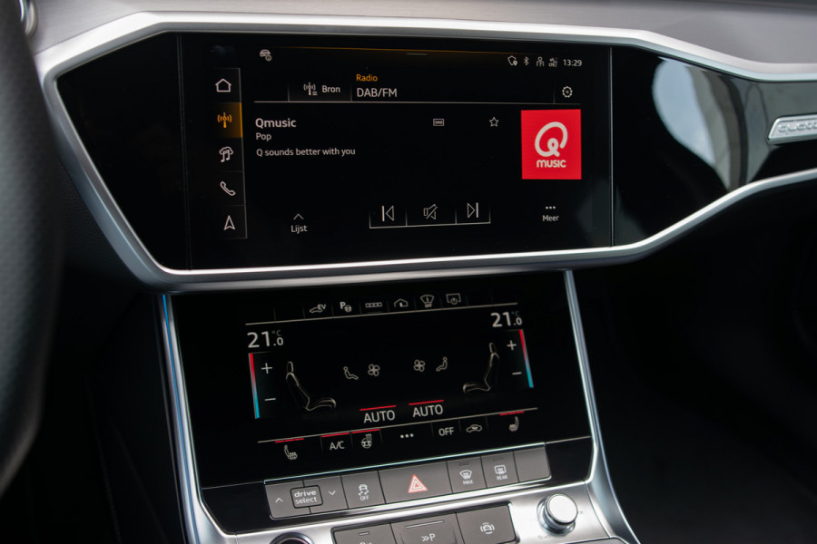 Audi A6 Avant 55 TFSI e quattro Pro Line S Competition B&O|Sportstoelen+|Comfortsleutel|HUD|Fijnnappa|21"|Zwart optiek