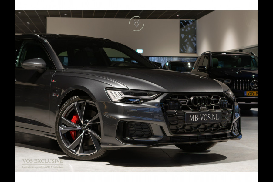 Audi A6 Avant 55 TFSI e quattro Pro Line S Competition B&O|Sportstoelen+|Comfortsleutel|HUD|Fijnnappa|21"|Zwart optiek