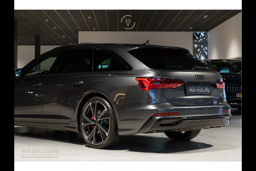 Audi A6 Avant 55 TFSI e quattro Pro Line S Competition B&O|Sportstoelen+|Comfortsleutel|HUD|Fijnnappa|21"|Zwart optiek