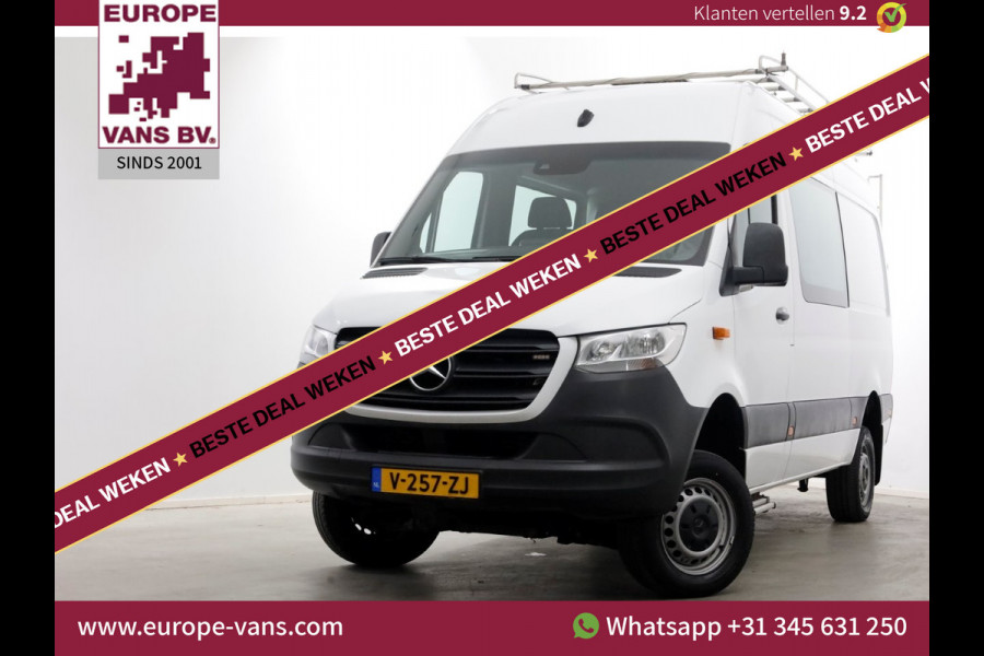 Mercedes-Benz Sprinter 314 CDI 143pk E6 L2H2 4x4 ZG1 D.C. Airco/Navi/Trekhaak 2800kg 05-2019