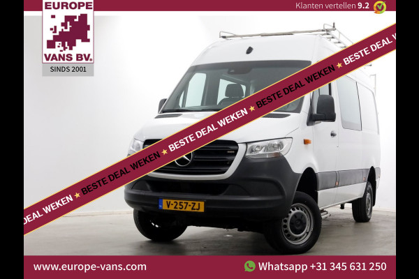 Mercedes-Benz Sprinter 314 CDI 143pk E6 L2H2 4x4 ZG1 D.C. Airco/Navi/Trekhaak 2800kg 05-2019
