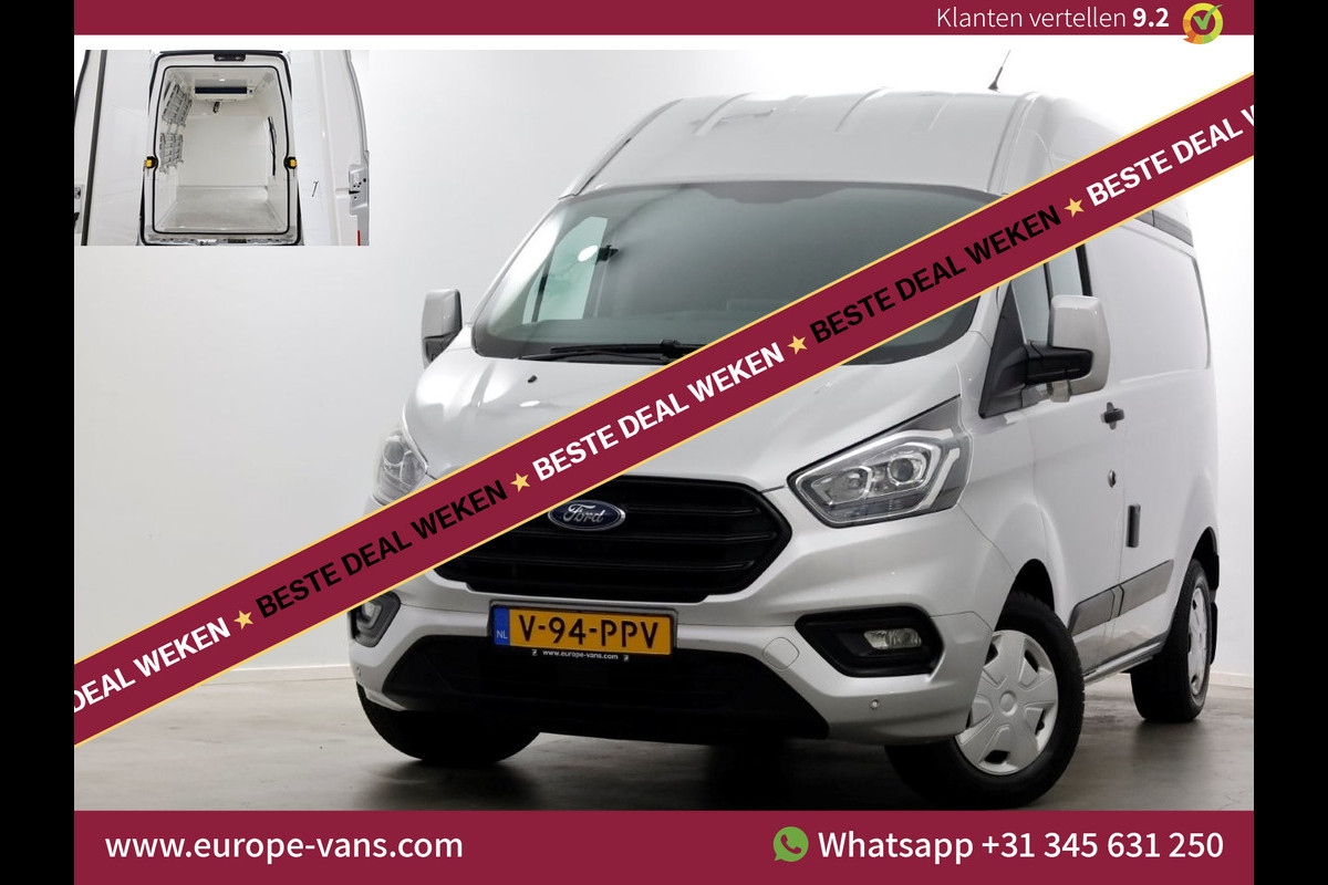 Ford Transit Custom 2.0 TDCI L1H2 Trend Koelwagen Stahoogte 12V Dag + 230V Nachtkoeling 01-2019