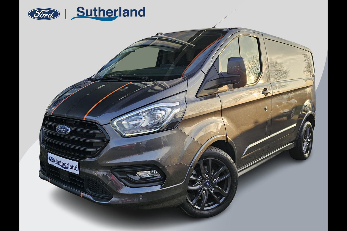 Ford Transit Custom 320 2.0 TDCI L1H1 Sport | 185pk Automaat| BELLEN VOOR BEZICHTIGING! | Achteruitrijcamera | Stoel + Voorruit verwarming | 3 zits | Verlengde Fabrieksgarantie t/m 02/2027