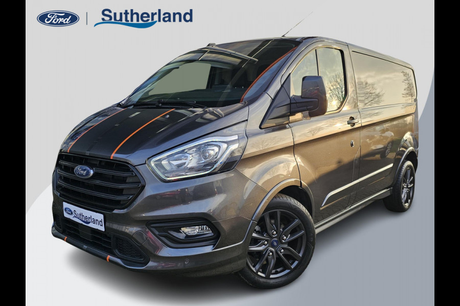 Ford Transit Custom 320 2.0 TDCI L1H1 Sport | 185pk Automaat| BELLEN VOOR BEZICHTIGING! | Achteruitrijcamera | Stoel + Voorruit verwarming | 3 zits | Verlengde Fabrieksgarantie t/m 02/2027