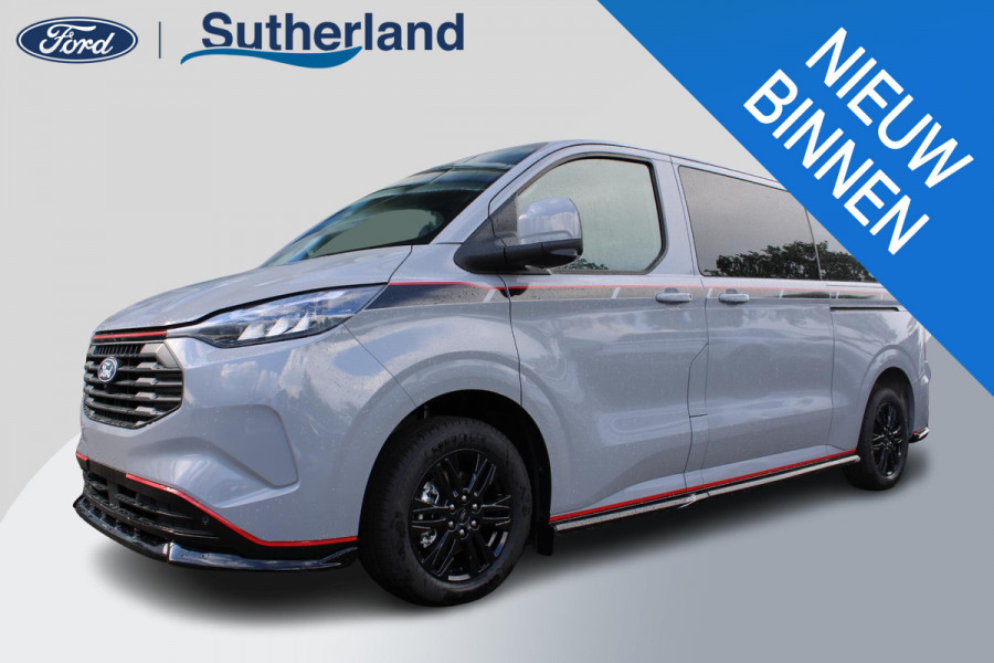 Ford Transit Custom 320 2.5 PHEV L2H1 Grey Platinum DC | Ruime Voorraad! | Dubbele Cabine Of Gesloten Bestel | Rijklaar | Ford Voorraad | Dubbele zijschuifdeur | Dual-zone automatische airconditioning | Privacy glass | Groot middenconsole | Trekhaakvoorbereiding | Centrale dubbele vergrendeling | Driver Assistent Pack Ultimate | Verwarmbaar stuurwiel | 2 AGM accus | PHEV 1-fase oplaadkabel 10m | Vehicle Integration System