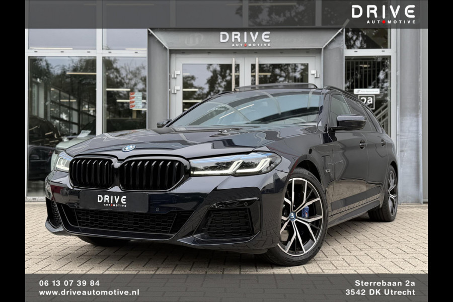 BMW 5 Serie Touring 530e xDrive High Ex. M-Sport |Pano|M-Seats|HUD|Laser|Trekhaak|19"