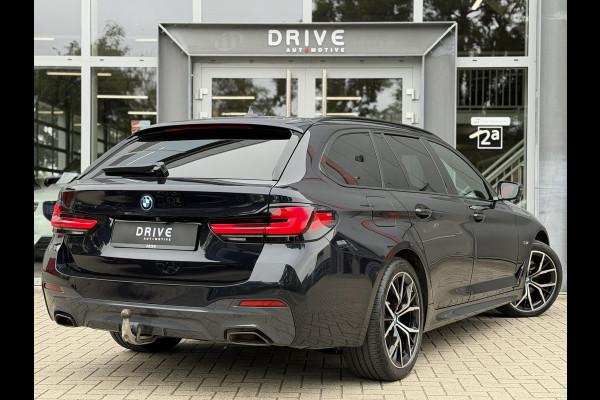 BMW 5 Serie Touring 530e xDrive High Ex. M-Sport |Pano|M-Seats|HUD|Laser|Trekhaak|19"