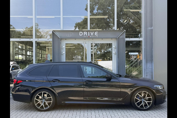 BMW 5 Serie Touring 530e xDrive High Ex. M-Sport |Pano|M-Seats|HUD|Laser|Trekhaak|19"
