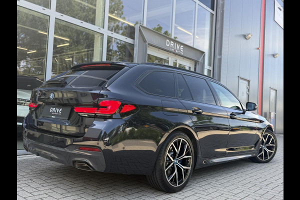 BMW 5 Serie Touring 530e xDrive High Ex. M-Sport |Pano|M-Seats|HUD|Laser|Trekhaak|19"