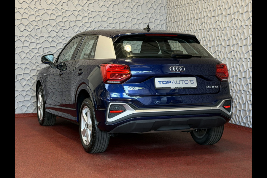 Audi Q2 35 TFSI 1.5 S-LINE ✅ 2026 ✅150PK PANO SCHUIFDAK VIR.COCKPIT ELEK.KLEP TOUCHSCREEN CARPLAY NAVI CAMERA MATRIX LED STOELVERW. PDC  2026 S-EDITION