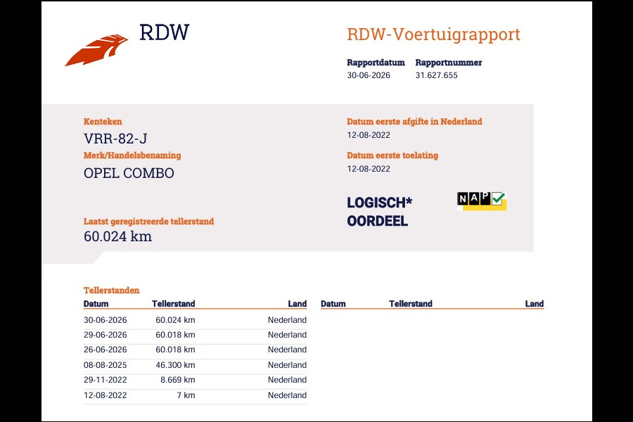 Opel Combo 1.5D 131pk Automaat Euro 6 - Apple - Cruise - Airco