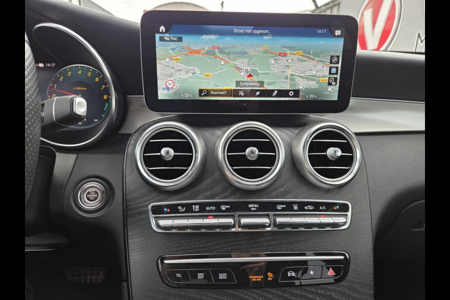 Mercedes-Benz GLC 300e 4MATIC 19"/Leder + memory l+r/Matrix LED/Dodehoek/Adaptieve cruise/360 camera/Stoelverwarming