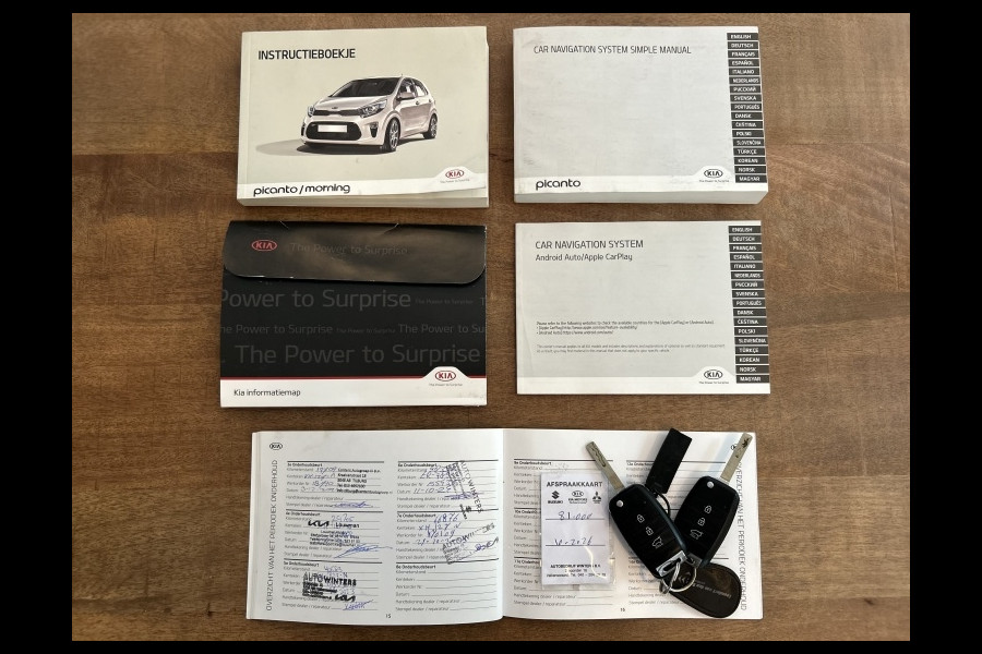 Kia Picanto 1.0 CVVT Navi, Camera, Carplay, LMV, Dealeronderhouden