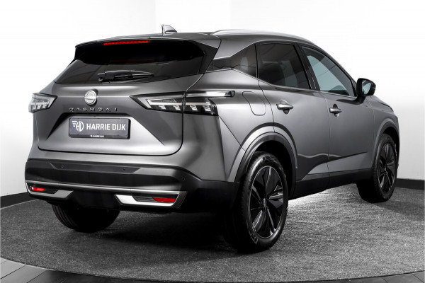 Nissan QASHQAI 1.3 MHEV Xtronic 158 PK Tekna | Pano | Memory | Matrix LED | Winterpakket | Dig. Cockpit | Adapt. Cruise | 360 Camera | NAV+App. Connect | ECC | Elek Klep | LM 19" | 6527