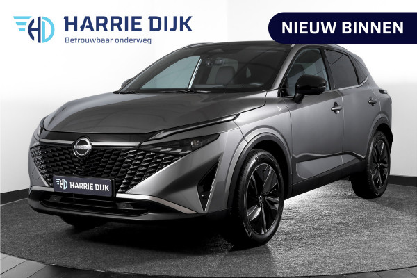 Nissan QASHQAI 1.3 MHEV Xtronic 158 PK Tekna | Pano | Memory | Matrix LED | Winterpakket | Dig. Cockpit | Adapt. Cruise | 360 Camera | NAV+App. Connect | ECC | Elek Klep | LM 19" | 6527