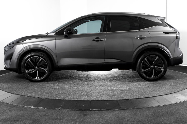 Nissan QASHQAI 1.3 MHEV Xtronic 158 PK Tekna | Pano | Memory | Matrix LED | Winterpakket | Dig. Cockpit | Adapt. Cruise | 360 Camera | NAV+App. Connect | ECC | Elek Klep | LM 19" | 6527