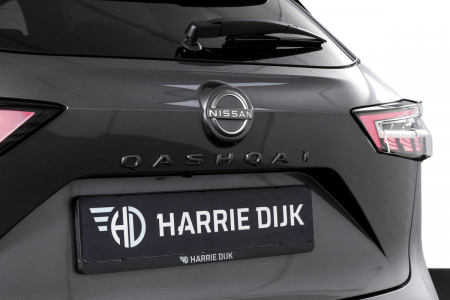 Nissan QASHQAI 1.3 MHEV Xtronic 158 PK Tekna | Pano | Memory | Matrix LED | Winterpakket | Dig. Cockpit | Adapt. Cruise | 360 Camera | NAV+App. Connect | ECC | Elek Klep | LM 19" | 6527