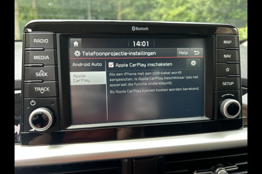 Kia Picanto 1.0 CVVT Navi, Camera, Carplay, LMV, Dealeronderhouden