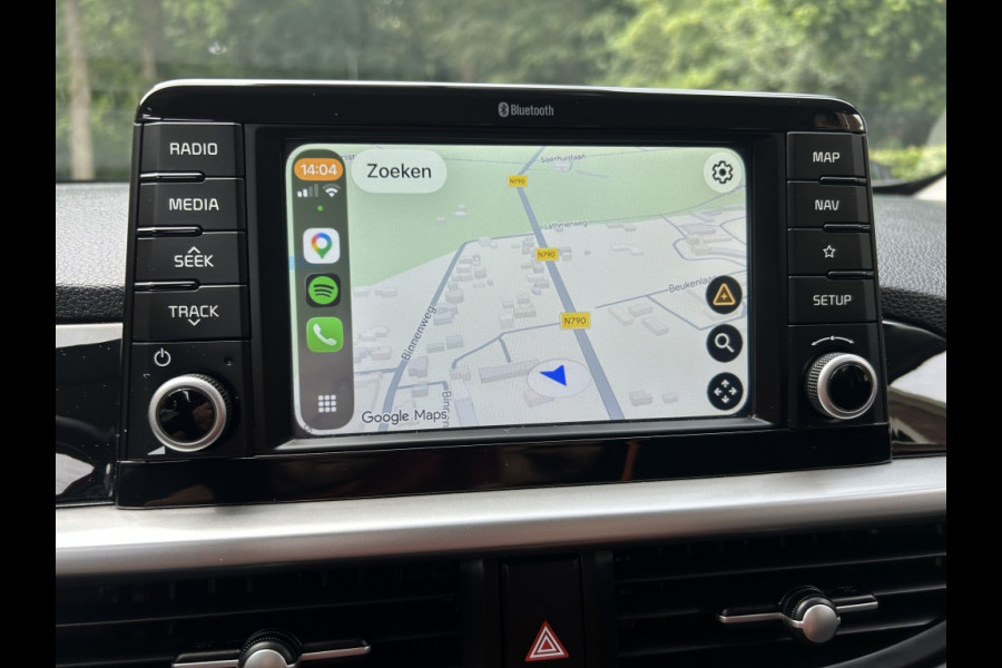 Kia Picanto 1.0 CVVT Navi, Camera, Carplay, LMV, Dealeronderhouden