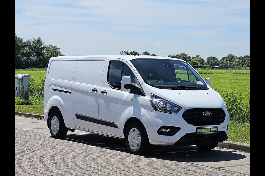 Ford Transit Custom 2.0 TDCI L2H1 Navi Airco Apple Carplay Cruise Control Camera 3 Zits PDC Euro6 105 PK