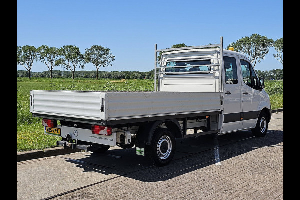 Mercedes-Benz Sprinter 314 L3 Dubbele Cabine Mbux Navi Open-Laadbak XL 3.5T-Trekhaak Automaat Euro6 Oh-historie