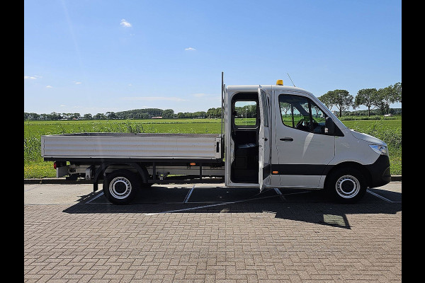 Mercedes-Benz Sprinter 314 L3 Dubbele Cabine Mbux Navi Open-Laadbak XL 3.5T-Trekhaak Automaat Euro6 Oh-historie