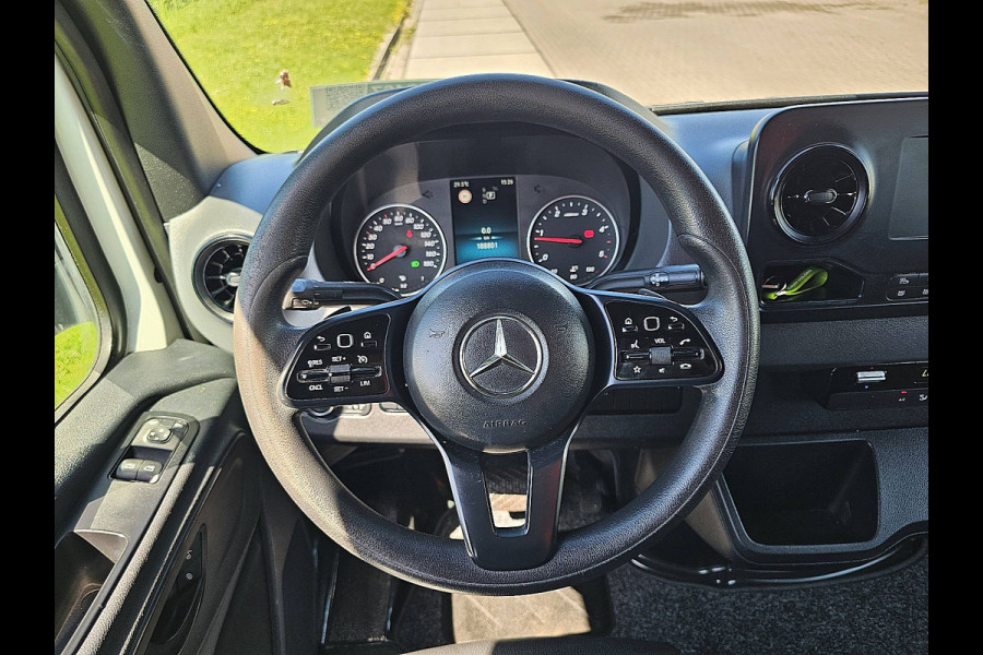 Mercedes-Benz Sprinter 314 L3 Dubbele Cabine Mbux Navi Open-Laadbak XL 3.5T-Trekhaak Automaat Euro6 Oh-historie